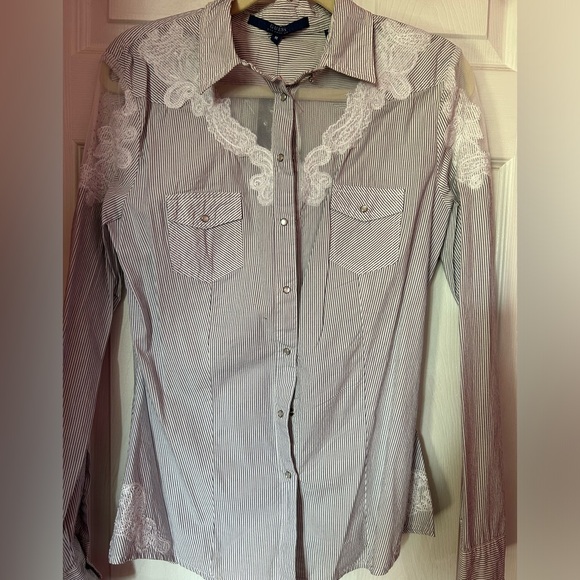 Guess. Cowboy button down shirt - Picture 12 of 12